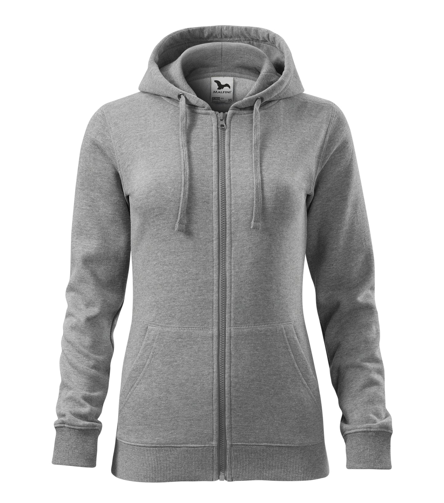 Sweat zippé "TRENDY" femme. Personnalisable