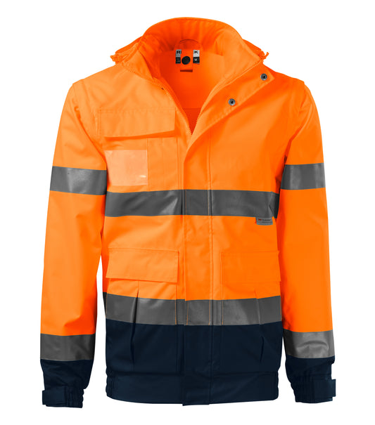 BLOUSON 4 en 1 haute visibilité
