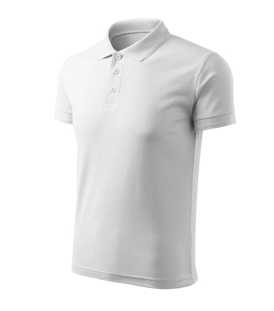 Polo homme IMPRIMOZ Essentials - Coupe droite. Personnalisable